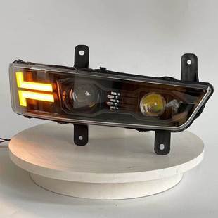 适用于新款解放j6p超亮led前雾灯总成j6p550/500/460/420转向大灯