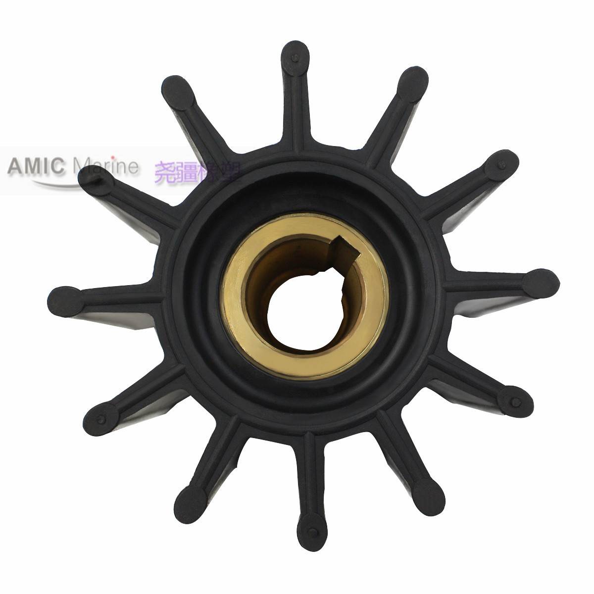 Sherwood Pump Impeller 船舷海水泵内机柔性橡胶叶轮 17000K