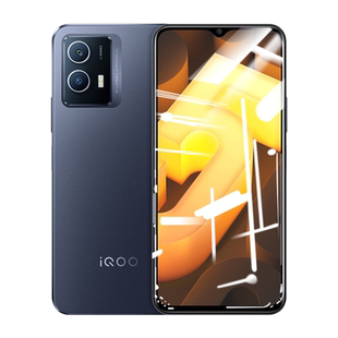 适用iQOOU5钢化膜爱酷iqoou5x高清手机膜5G全屏覆盖抗蓝光vivo防摔保护膜V2165A玻璃iqu5X指纹无白边屏保贴膜
