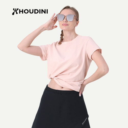 HOUDINI胡丁尼 Cover Tee 守护女户外夏季防晒圆领短袖T恤