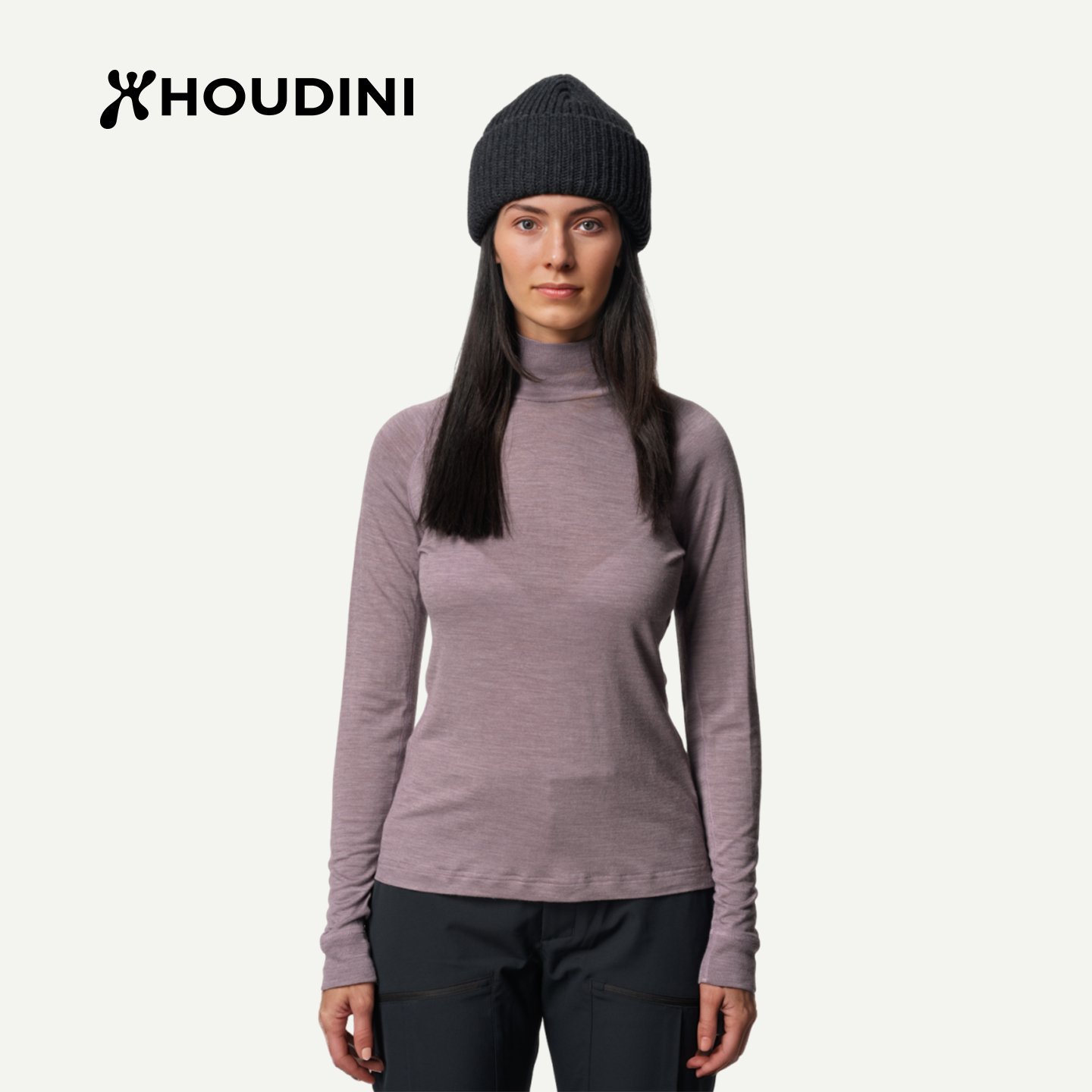 Houdini胡丁尼女羊毛打底衫