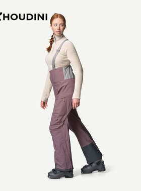 HOUDINI胡丁尼Rollercoaster Bib云霄户外女单双板背带滑雪裤