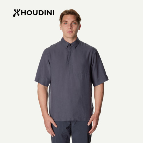 HOUDINI胡丁尼 Tree Polo Shirt 树男户外夏季休闲工装短袖衬衫