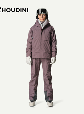 HOUDINI胡丁尼Rollercoaster云霄飞跃户外女款冬单双板滑雪服外套