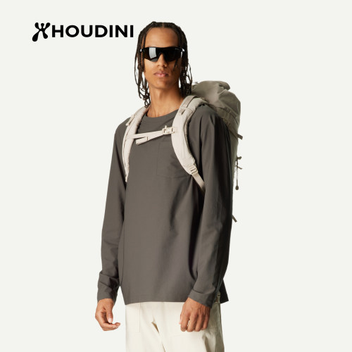 HOUDINI胡丁尼 Cover Crew 守护男户外26春夏防晒衬衫打底长袖T恤