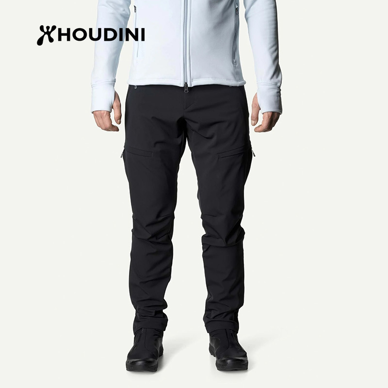 HOUDINI胡丁尼 Motion Top Pants 动能 男户外防风耐磨软壳长裤