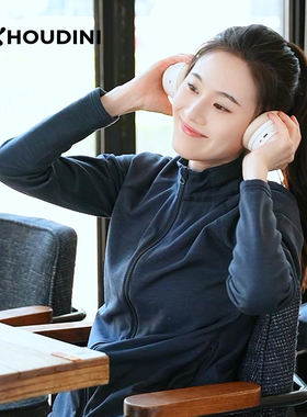 HOUDINI胡丁尼 Outright直率 女户外保暖抓绒夹克外套129674