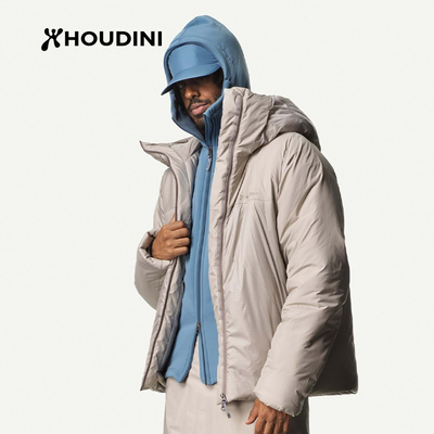 HOUDINI胡丁尼DoubleDunfri双倍邓菲男户外冬primaloft棉衣服厚