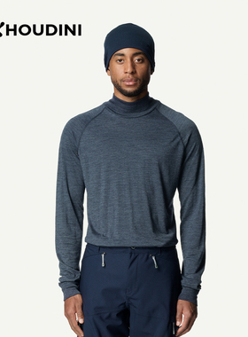 HOUDINI胡丁尼 Activist Turtleneck 积极男美利奴羊毛长袖打底衫