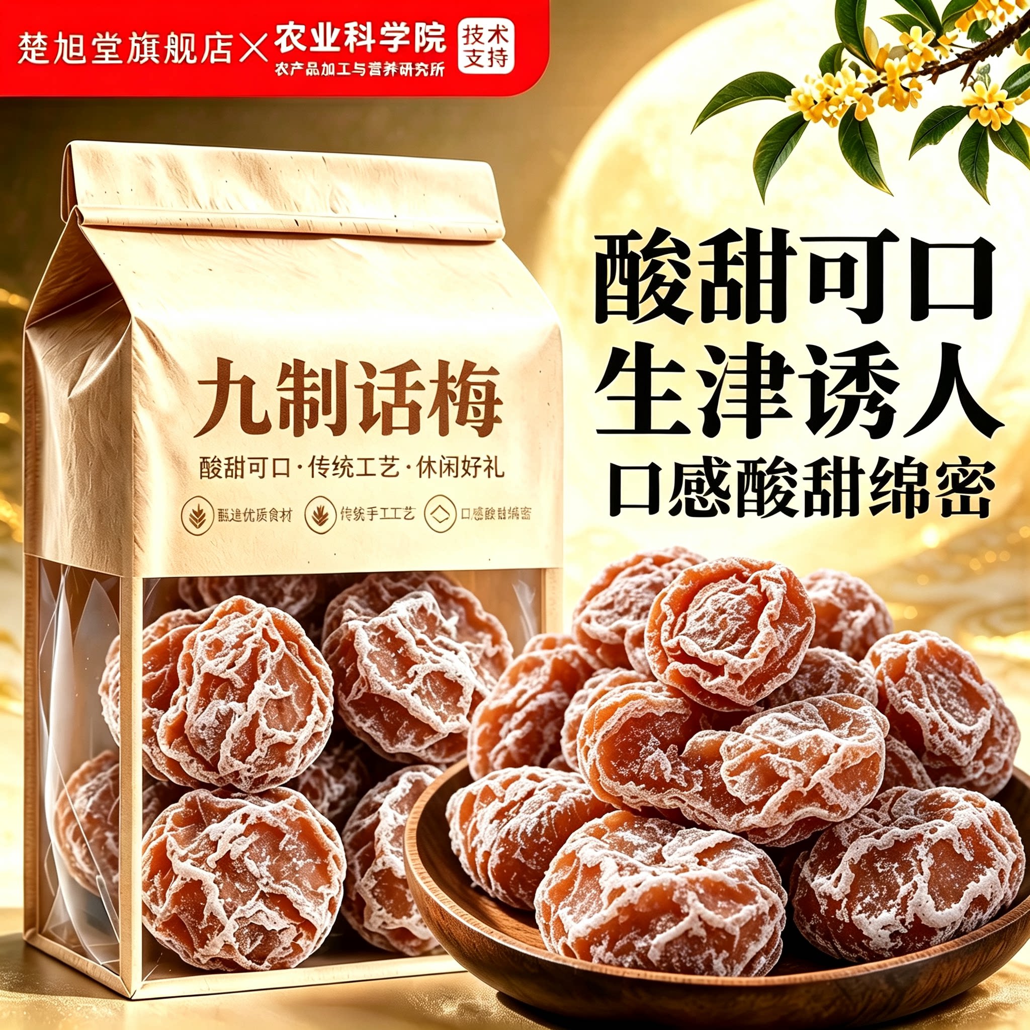 九制话梅净含量正宗潮汕话梅