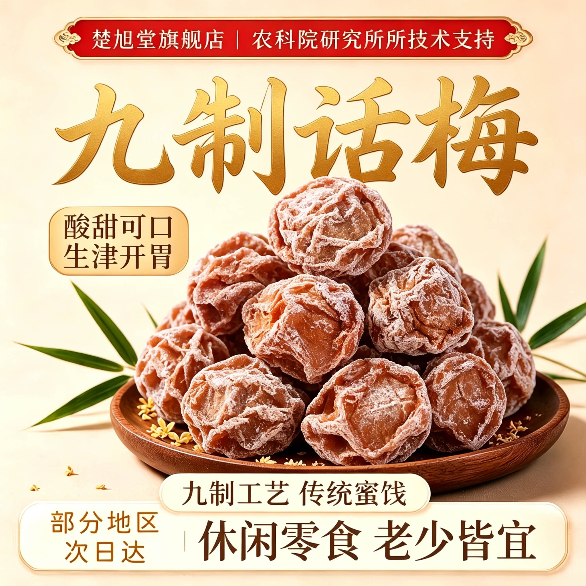 九制话梅净含量正宗潮汕话梅