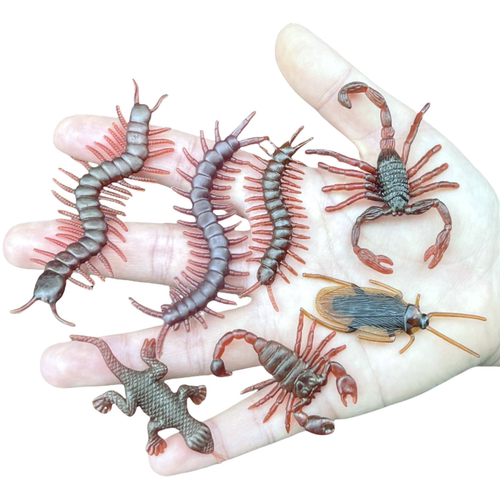 仿真小蝎子蜈蚣塑胶套装玩具包邮