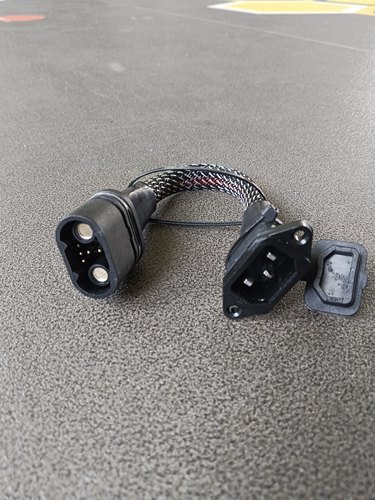 九号e300pmk2转接线品子口转pmk2公头转换线大炮充放连接线转换线