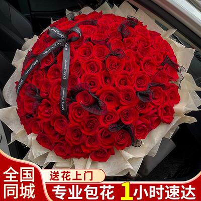 99朵红玫瑰红玫瑰求婚示爱