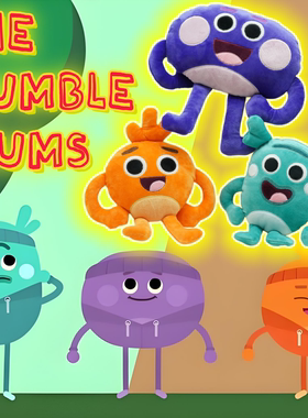 小怪兽大厨师Bumble Nums 精灵毛绒玩具公仔玩偶周边毛绒玩具玩偶