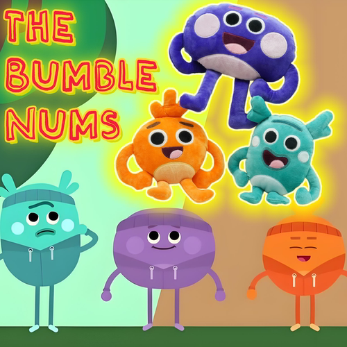 小怪兽大厨师Bumble Nums 精灵毛绒玩具公仔玩偶周边毛绒玩具玩偶
