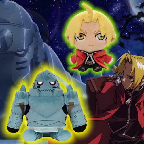 Fullmetal Alchemist动漫游戏周边创意可爱玩偶公仔玩具礼物娃娃