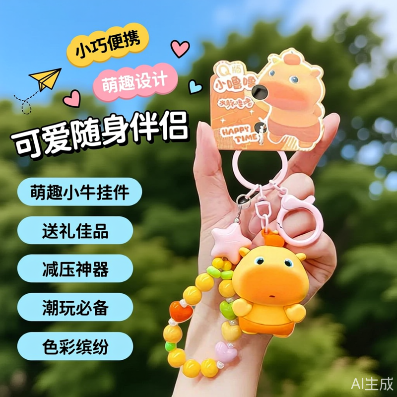 特价【即将售罄】水豚噜噜钥匙扣