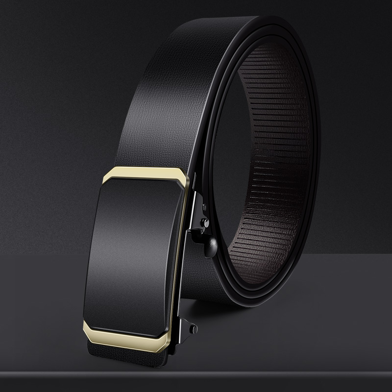 男士皮带大气磨砂商务