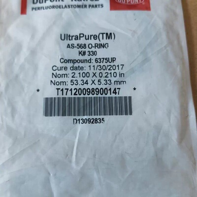 【】AS-568 6375UP O型圈 Kalrez UltraPure 全氟弹性密封件