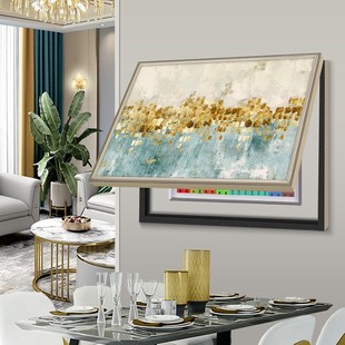 免打孔电表箱装饰画现代简美配电箱轻奢挂画客厅遮挡箱电闸箱壁画