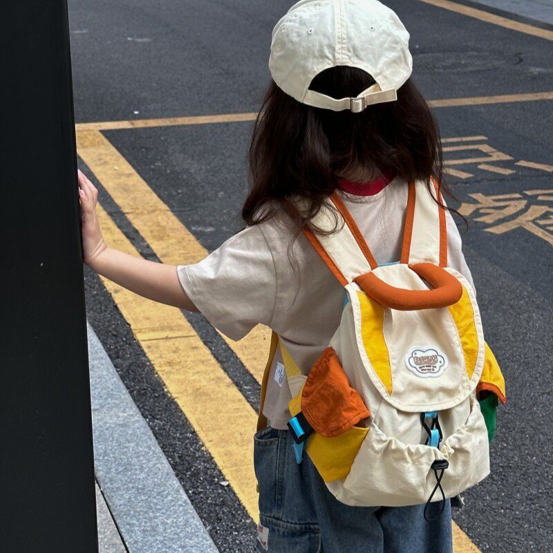 网红新款小清新大小号超轻儿童书包外出游玩小背包高颜值双肩包