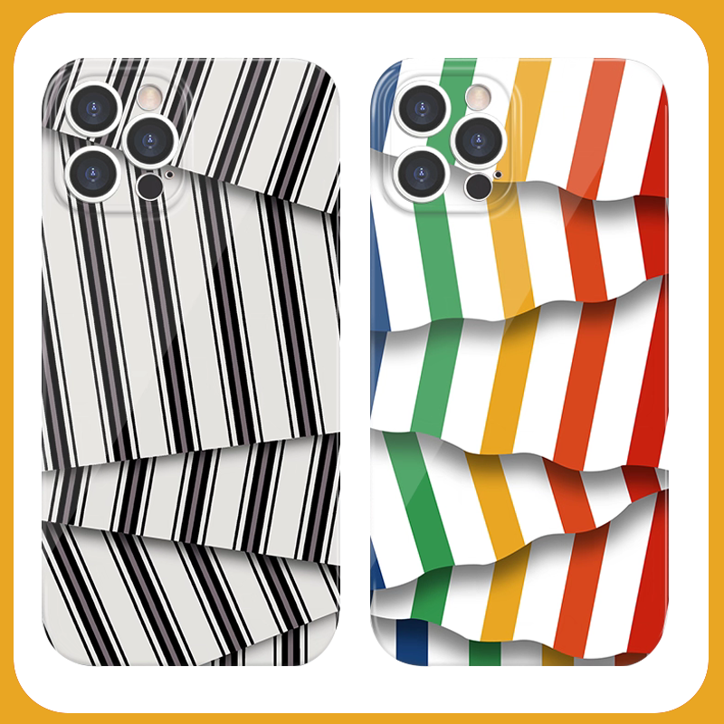 不规则线条手机壳特效3d视觉