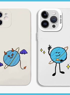 刘宇宁手机壳苹果17pro周边oppo明星vivox200天王星荣耀400蓝色红米k80地球超新鲜华为Pura70星球11三星x适用