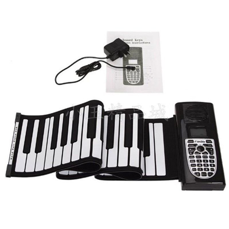 极速Electric Flexible Piano Keyboard Soft 496188 KeVys Roll