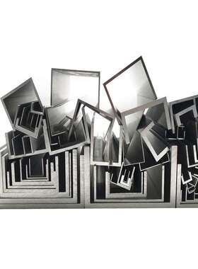 极速铝合金u型槽120x60x6mm铝合金U型条铝型材导R轨铝合金型材606