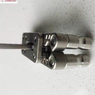 极速304不锈钢弹弓夹弹器撒放一C体式全套散放配件大全散发撑头钢