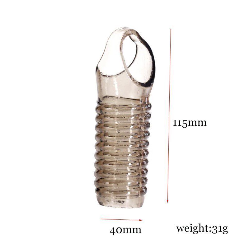 极速Penis Extender Sleeve Condoms Reusable Cock RiUng Penis