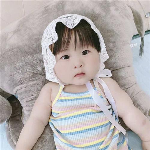 速发ins爆款韩国婴儿可爱花苞丸子头假发发带女宝宝百搭头饰女童