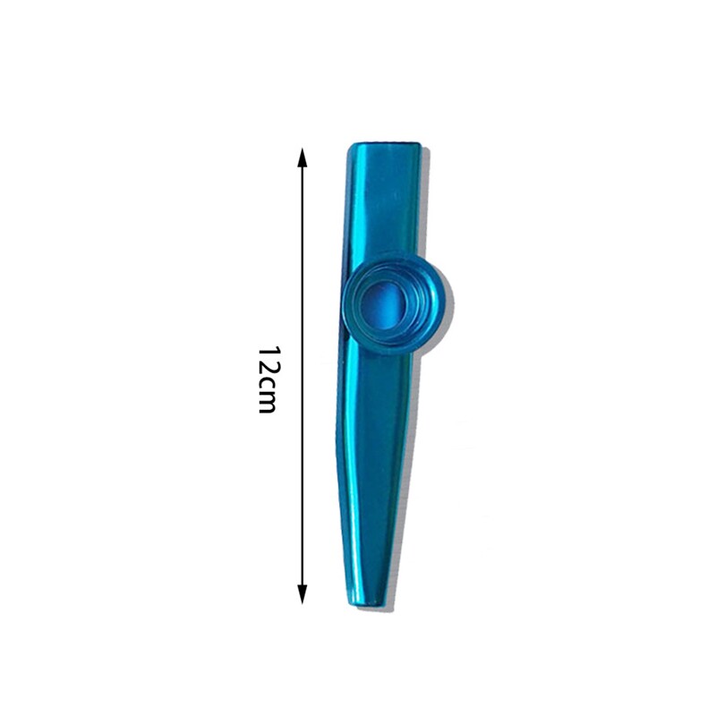 极速12Colors Kazoo Instrument Metal Percussion Orff Mus.ic I
