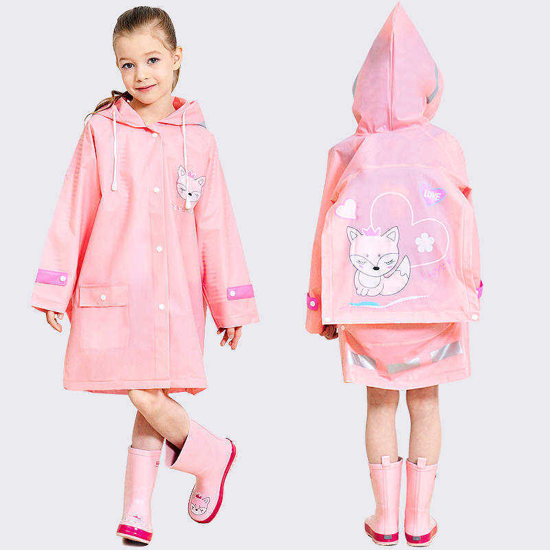 极速柔软黄色四季儿童q轻便雨衣雨披时尚简易雨具公主夏季常备中