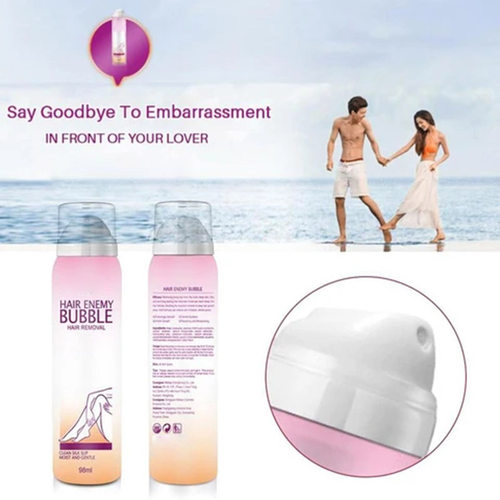 极速Hair Enemy  Removal tBubble Hair Remover Mousse hair rem