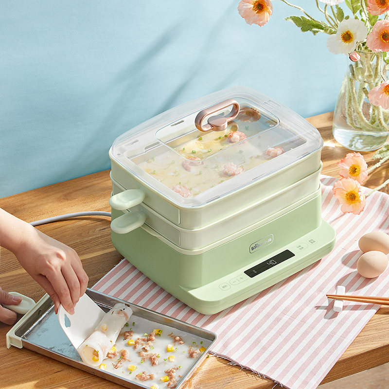 极速Electrich Steamer Rice Noodle Machine Food Steamer Multi