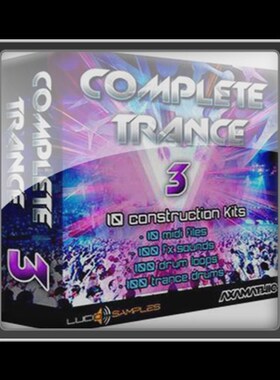 极速Lucid Samples Complete Trance VolX 3 WAV