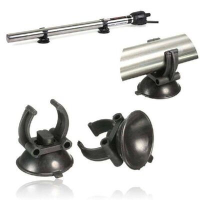 极速5Pcs Aquarium Sucker SuctAion Cup Heating Sucker Clips