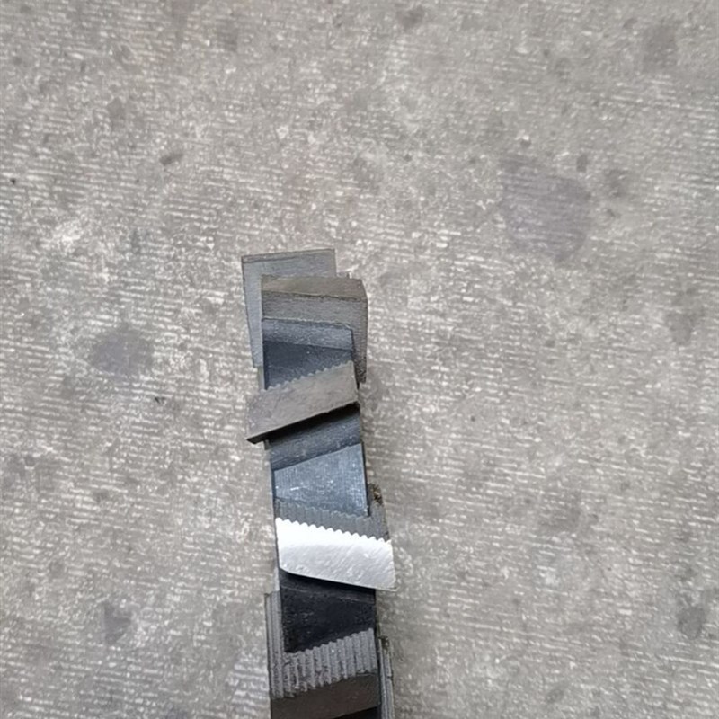 新品高速钢镶齿三面k刃错齿直齿白钢铣刀盘6542圆盘刀 125-200非图片
