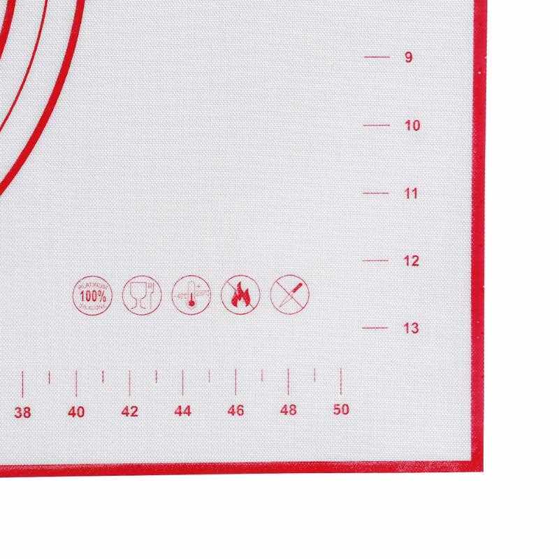 极速Silicone large plate rollinAg table pad thickening bakin