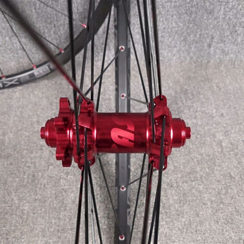 极速法斯特DA25/DH8p25花鼓自编太阳TR27车圈 山地轮组120响 27.5