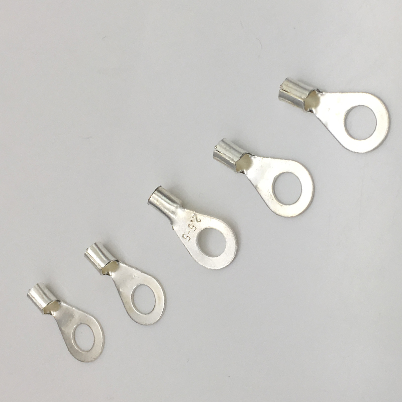 极速OT2.5-5冷压端子O型接线端子电线接头 连接器铜Y鼻子线鼻子接