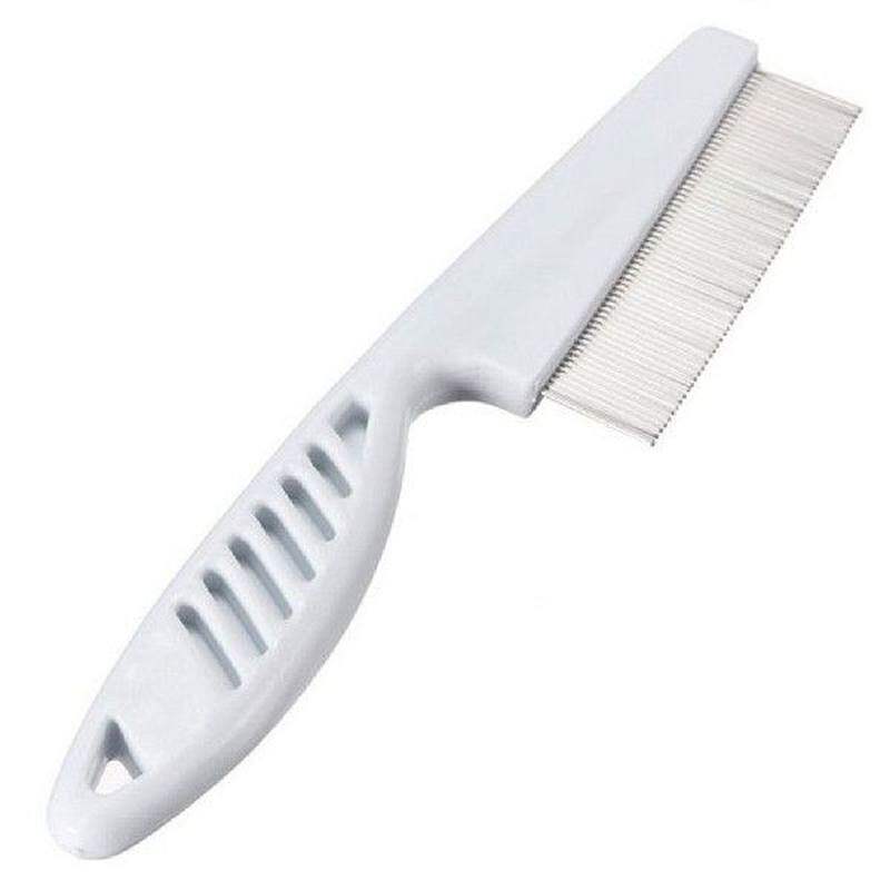 极速Higbh Comfort Head Lice Comb Metal Nit Head Hair Lice Co