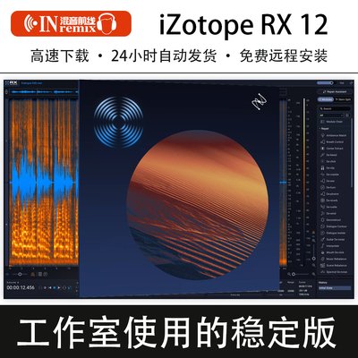 2026新版iZotope RX 12专业人声提取效果器伴奏制作降噪Win/Mac