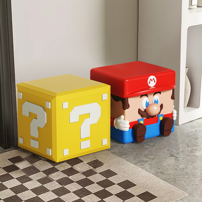【平台推荐】马里奥问号凳换鞋凳
