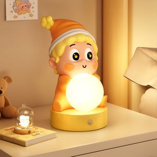 创意床头灯台灯摆件氛围灯小夜灯卧室睡眠灯生日新年礼物闺蜜女生