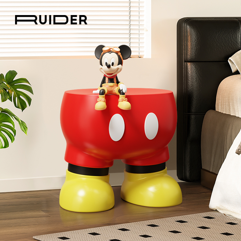 【天猫热销新品】米奇换鞋凳
