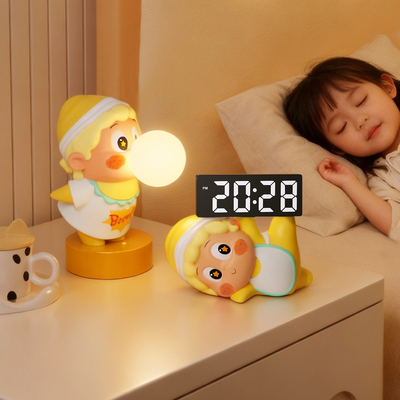 卡通星星仔小夜灯2025新款儿童卧室睡眠灯创意台灯床头灯生日礼物