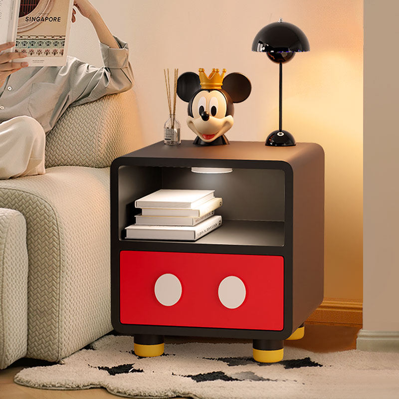 米奇床头柜子置物架2026新款家用卧室床头小边几创意客厅沙发边柜,住宅家具,床头柜,淘宝优惠券,粉丝福利购,淘宝优惠卷